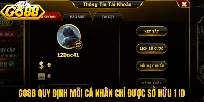 Go88 Lingewaardkiest.nl | Tải Go 88 Android, APK, IOS Chính Hãng 2026 11 Go88 quy định mỗi cá nhân chỉ được sở hữu 1 ID